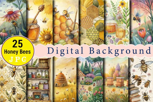 Download Honey Bees Junk Journal - Honey bees junk journal Collection
